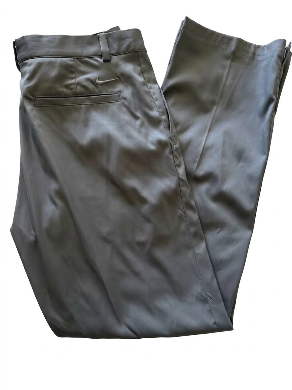 Nike Golf Dri-FIT Men's Grey Flat Front Pants - Size 32x30. (EUC) - Picture 4 of 6